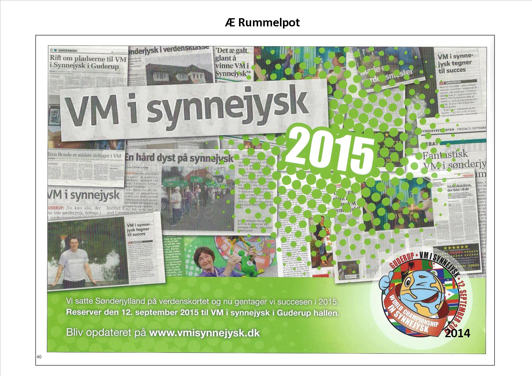 19 Æ Synnejysk Forening
