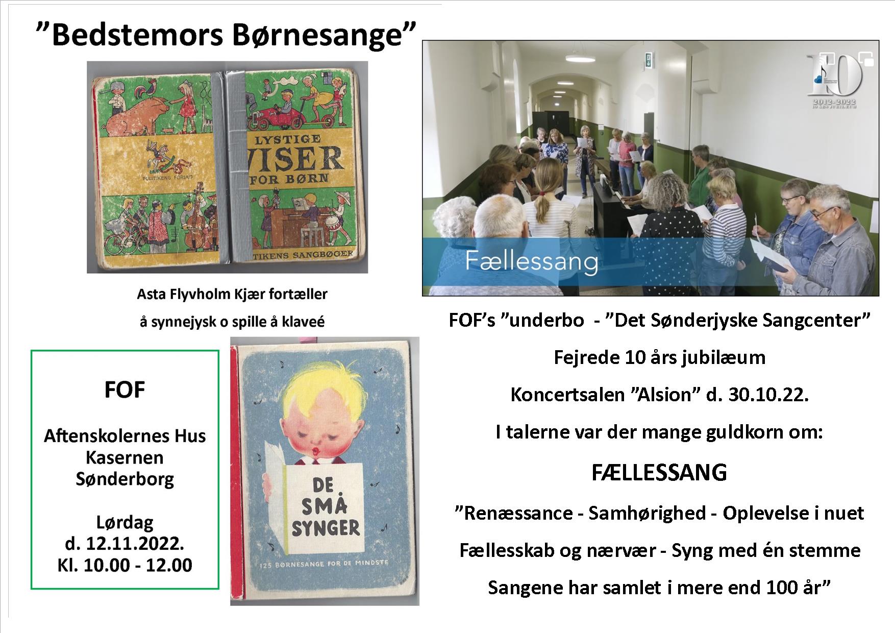 Fællessang 30.10.22 FB