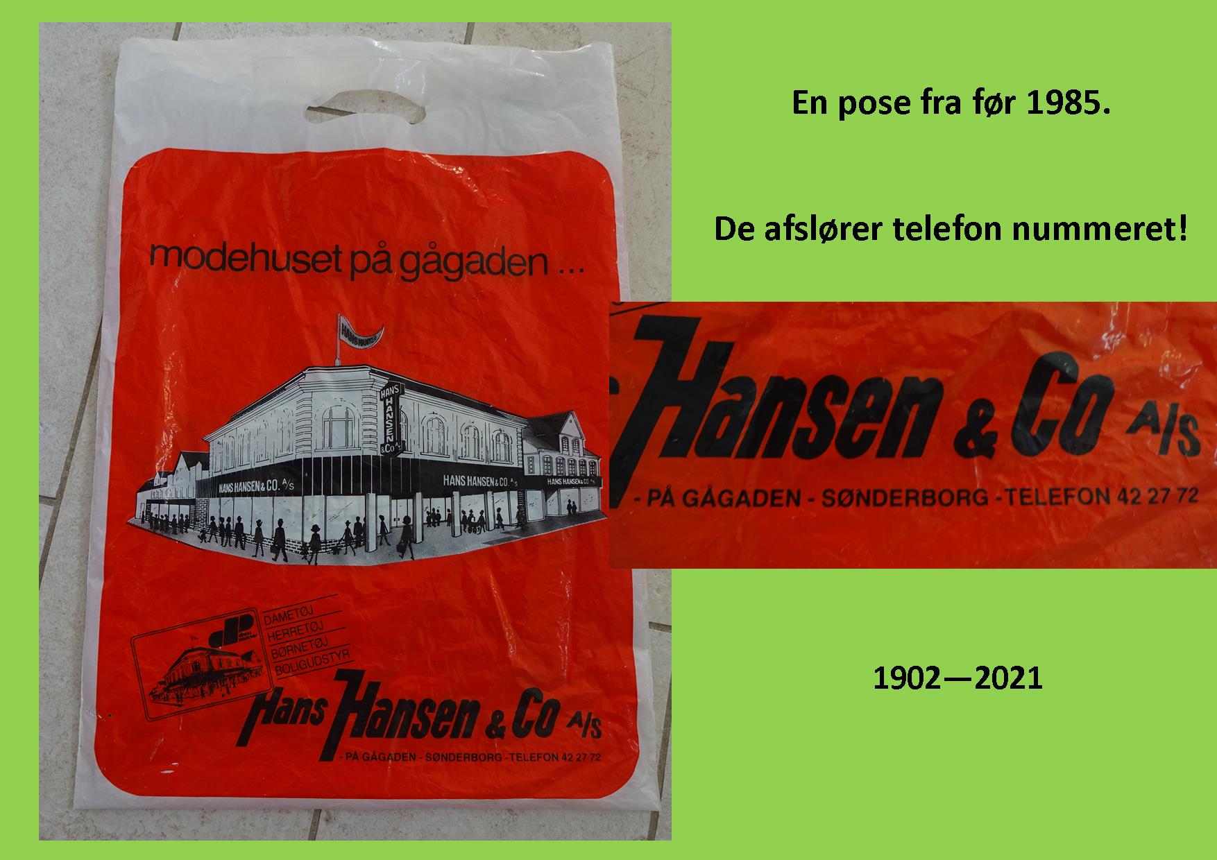 Hans Hansen Sønderborg pose