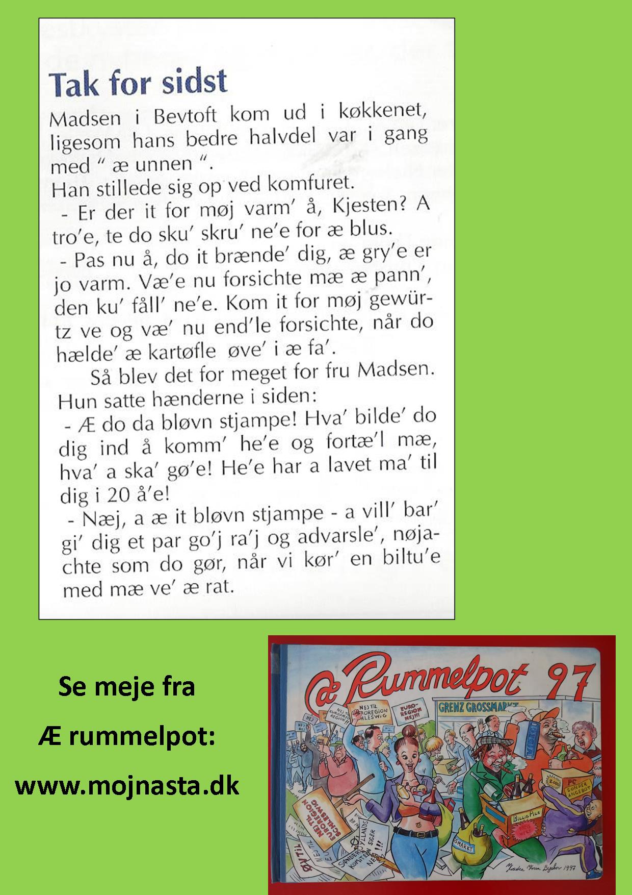 Tak for sidst