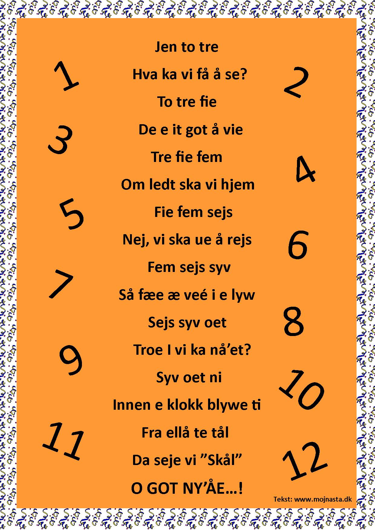 tæl til tolv