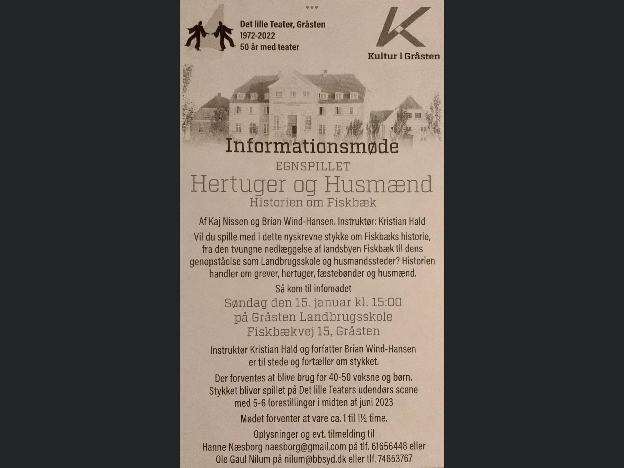Info møde 15.1.23. Fiskbæk