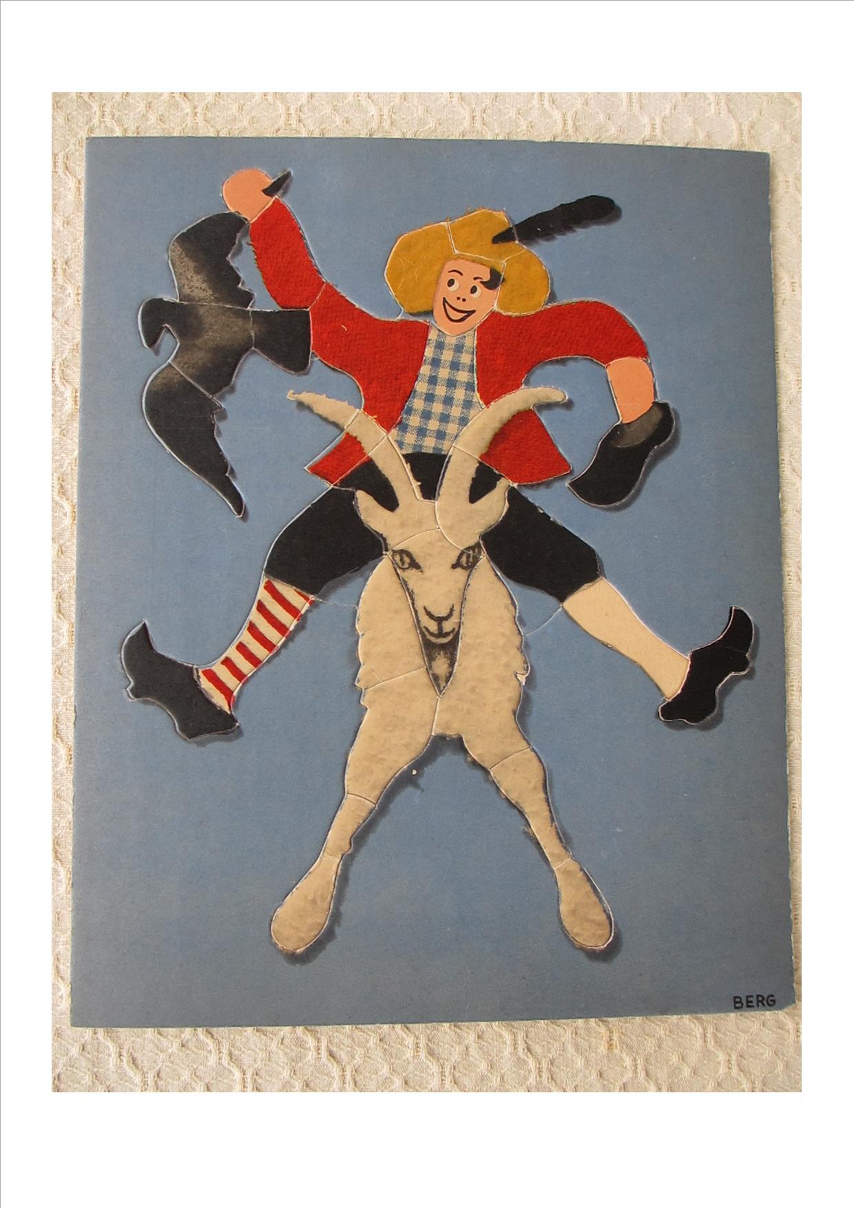 H.C. Andersen puslespil Klods Hans