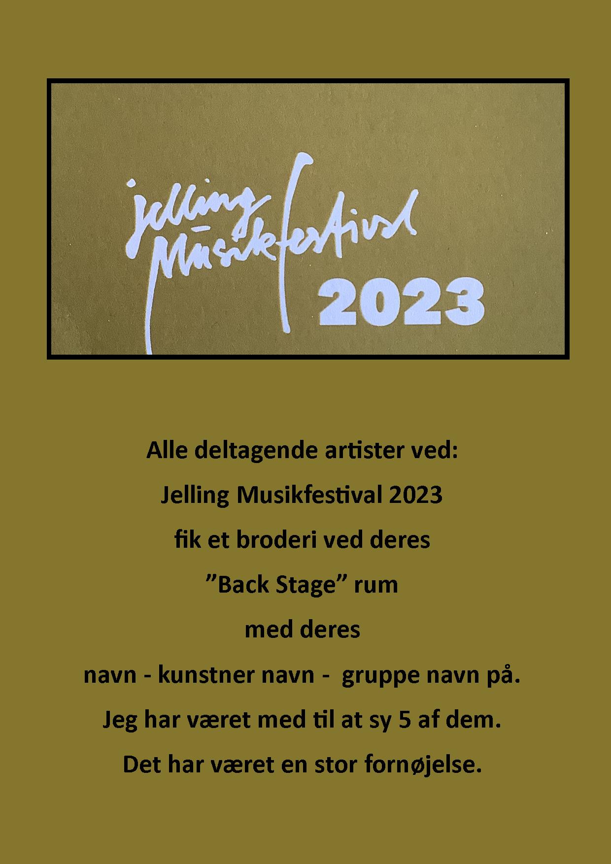 Forside Jelling Musik Festival