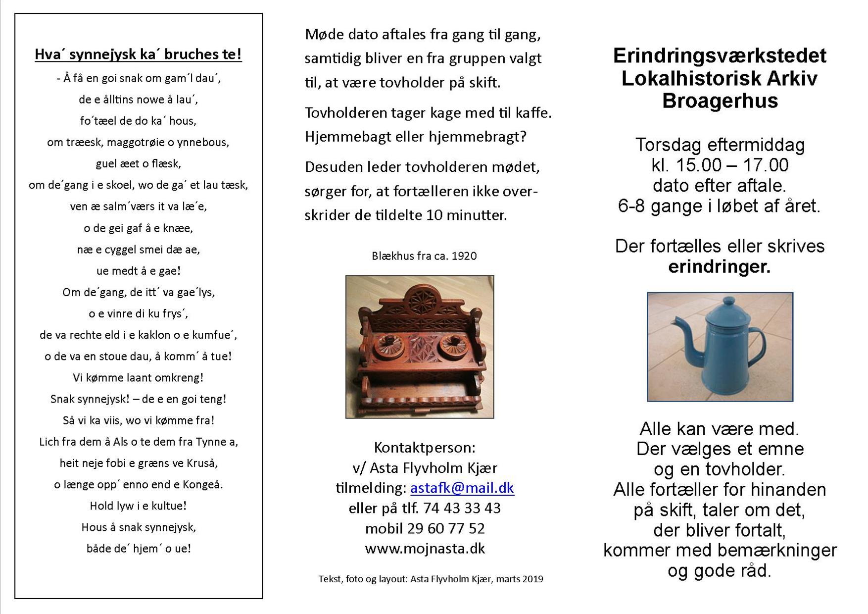 Pjecer: Erindringsværksted side 1