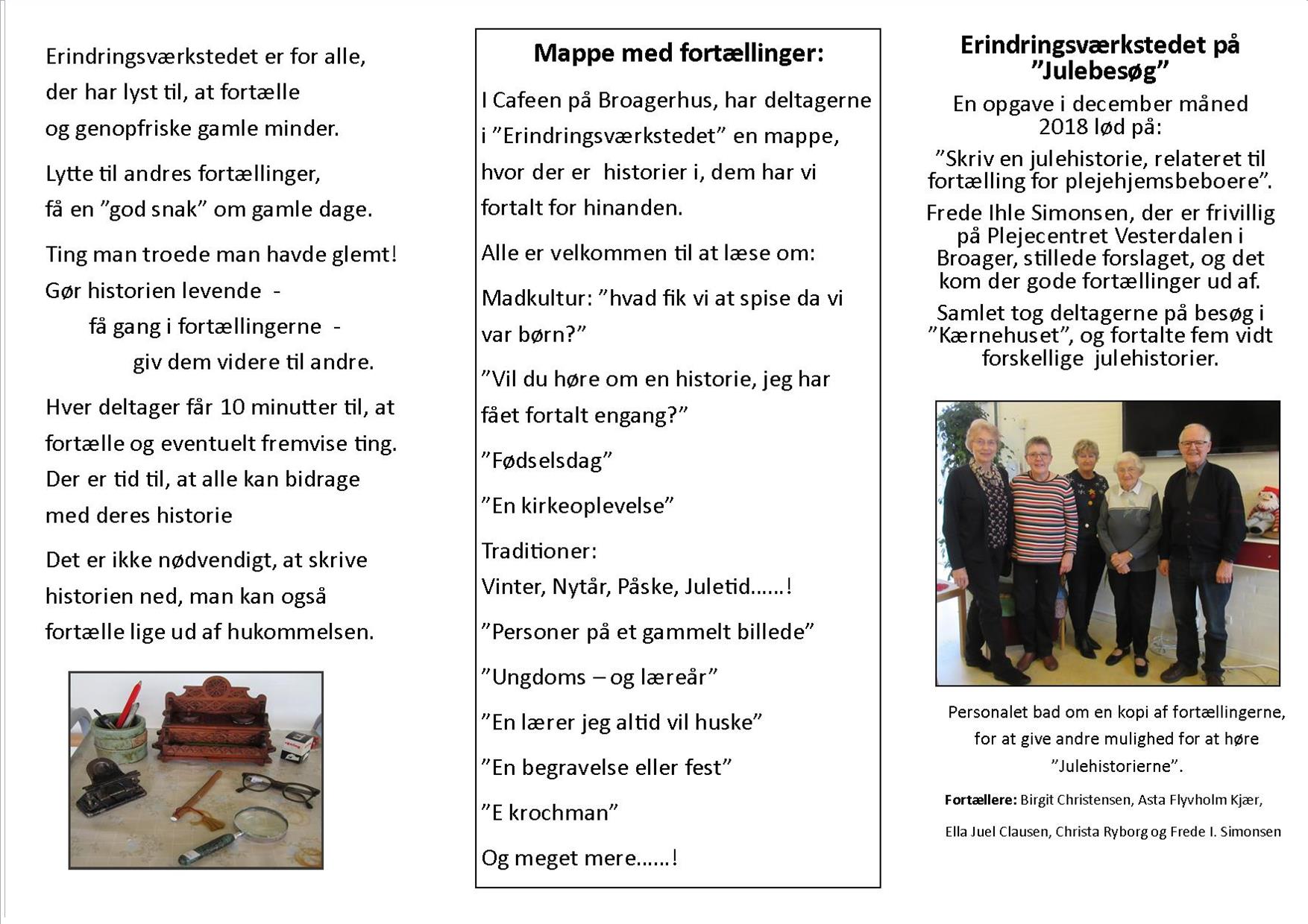 Pjecer: Erindringsværksted side 2
